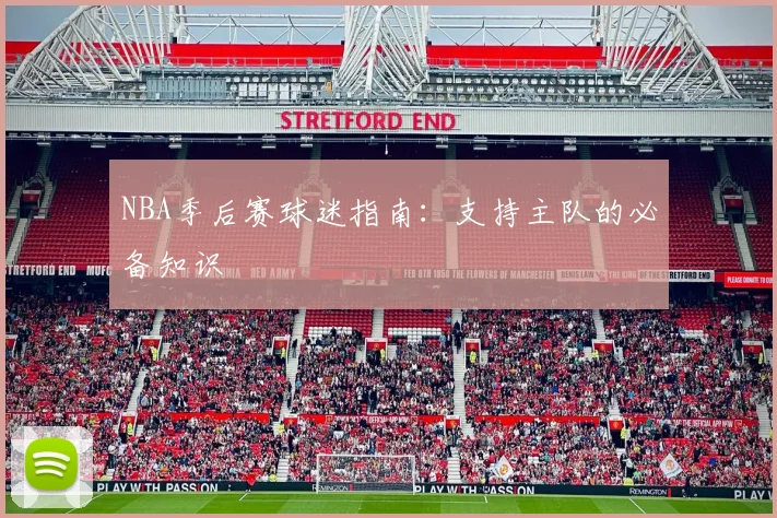 NBA季后赛球迷指南：支持主队的必备知识